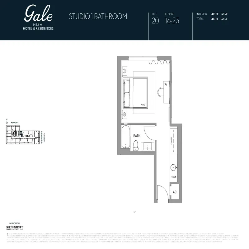 Gale Miami Hotel & Residences floor plan 5
