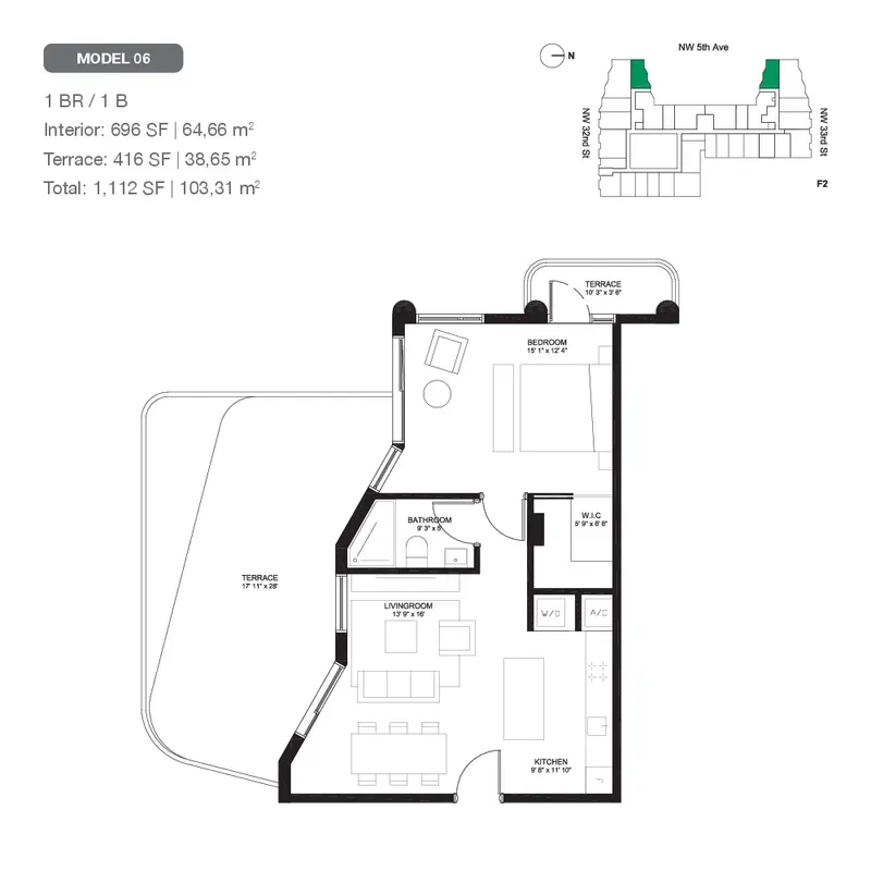 Rose Wynwood floor plan 5