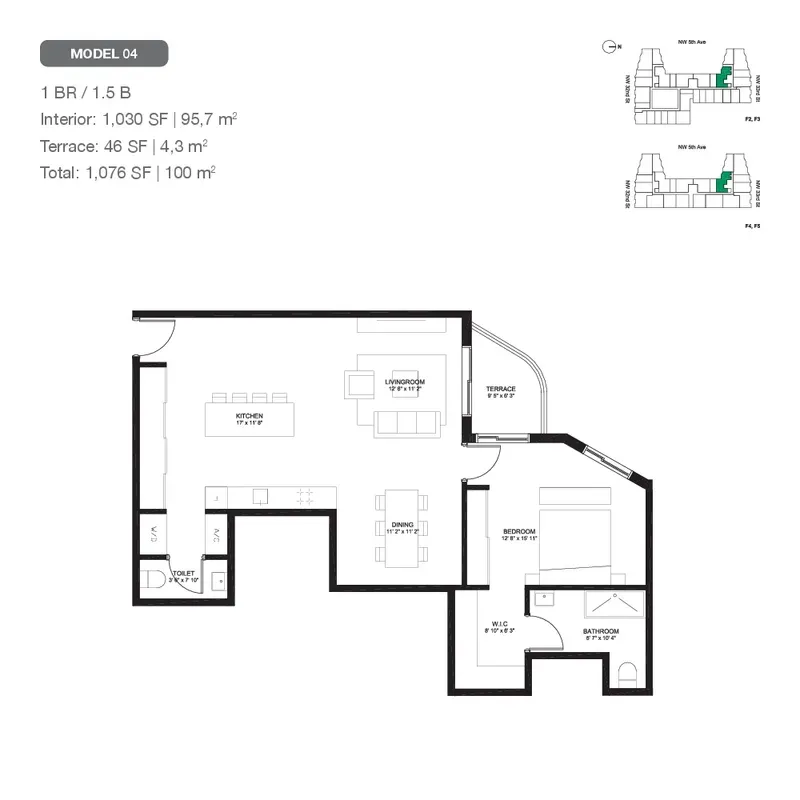 Rose Wynwood floor plan 9