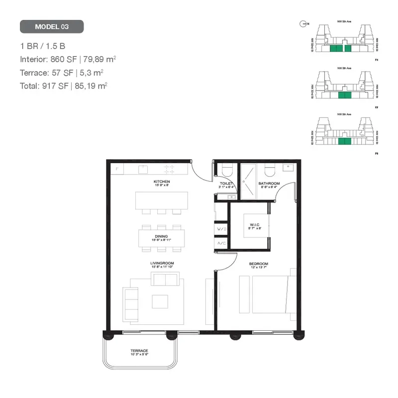 Rose Wynwood floor plan 13