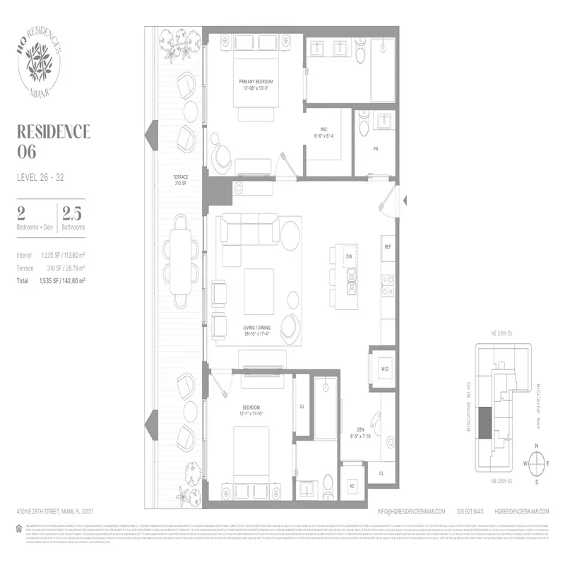 HQ Residences Miami floor plan 10