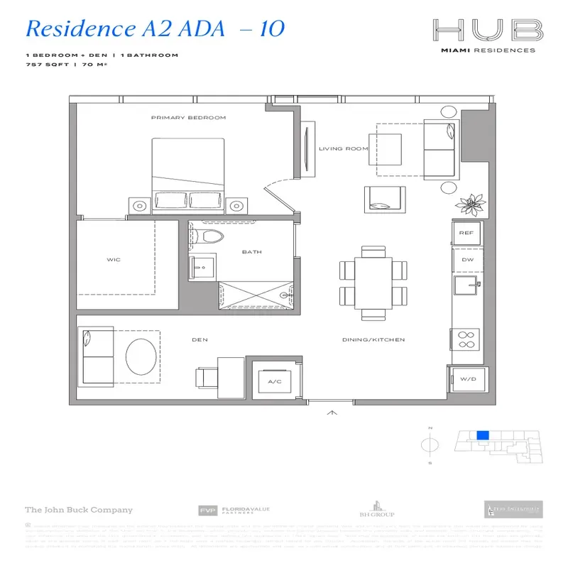 HUB Miami Residences floor plan 5