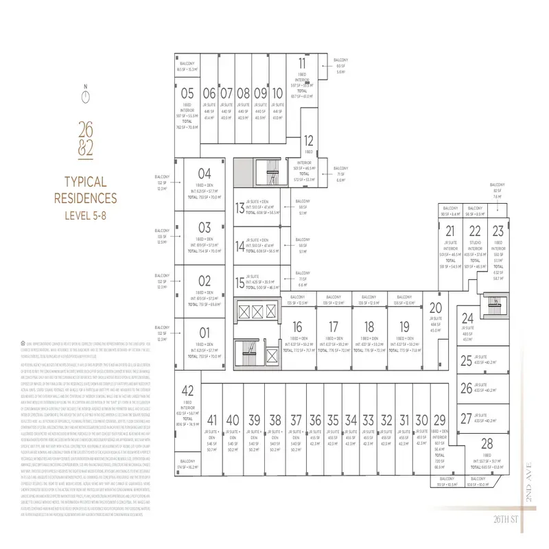 Twenty Sixth & 2nd Wynwood Residences floor plan 12