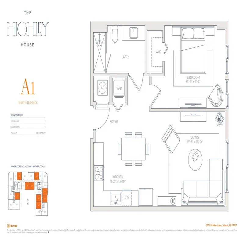 The Highley House floor plan 8
