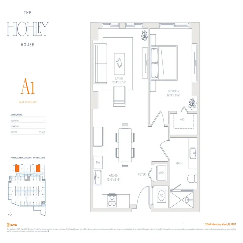 The Highley House floor plan 9