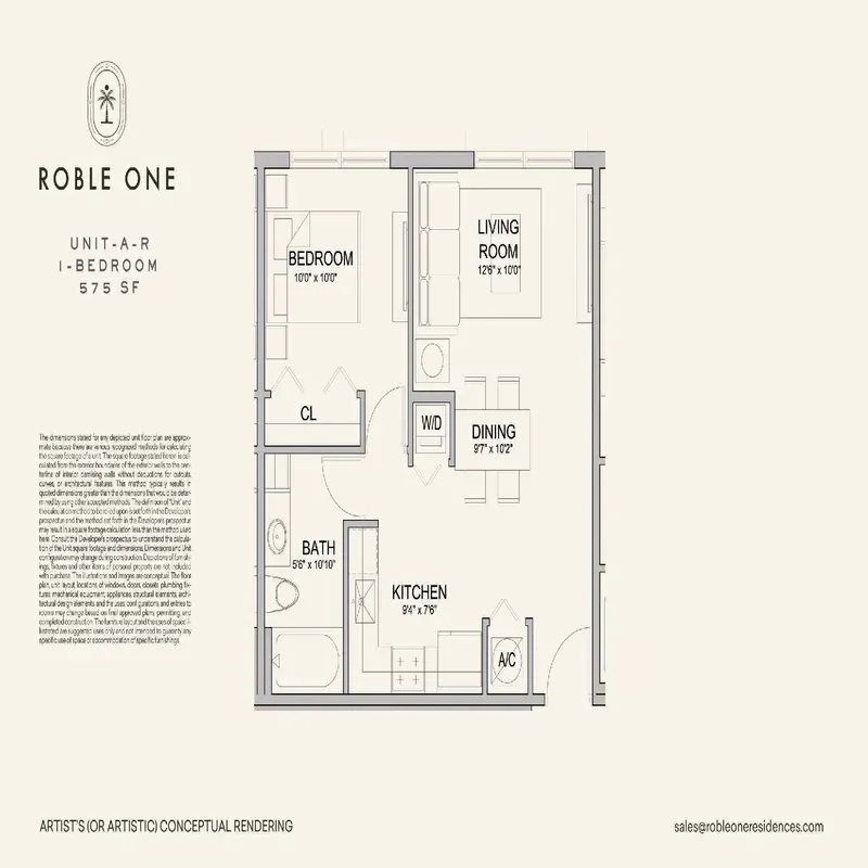 Roble One Residences floor plan 3