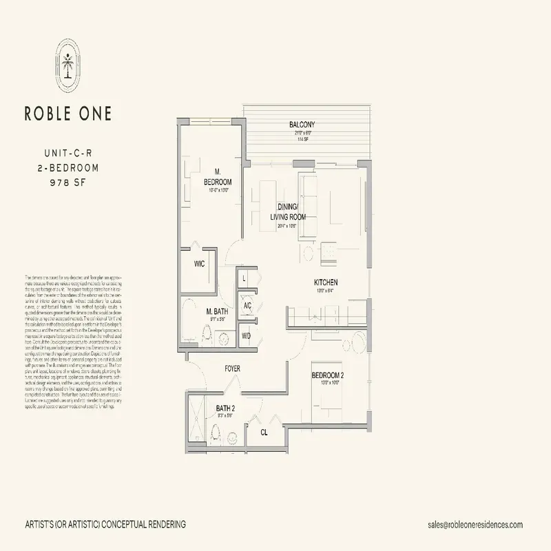 Roble One Residences floor plan 8