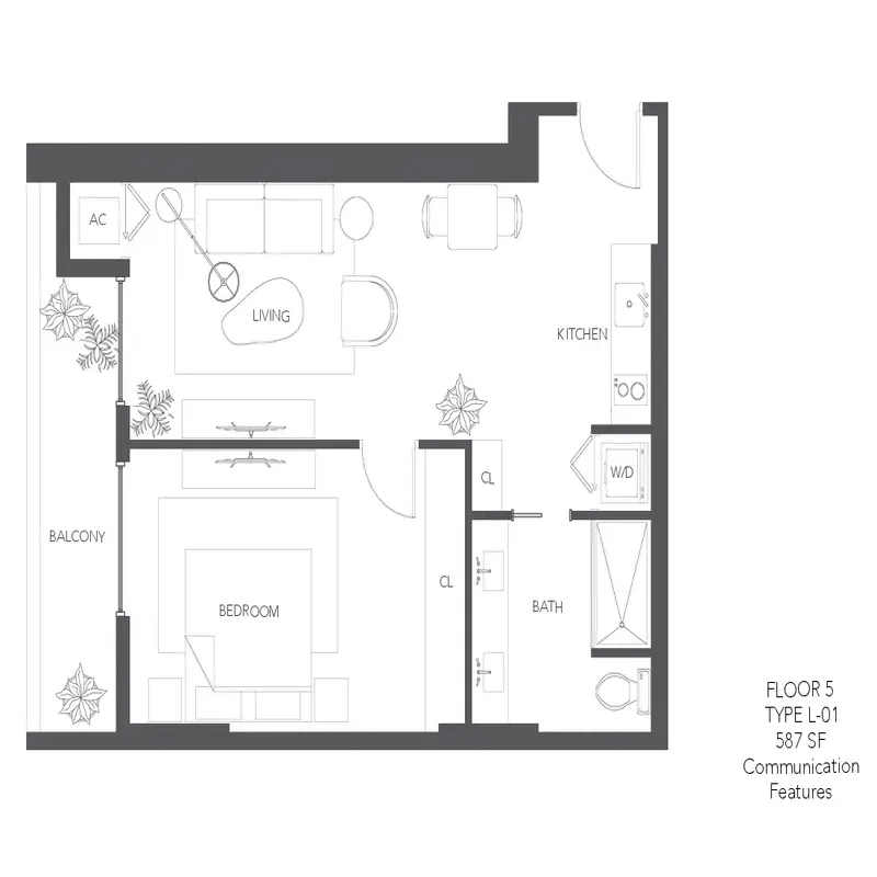 Season One Signature Residences floor plan 1