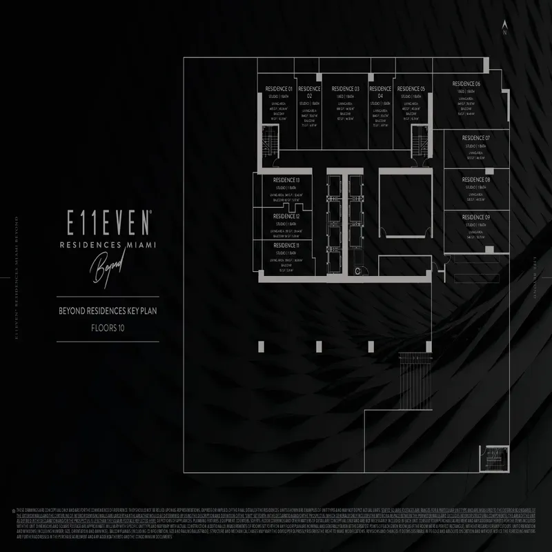 E11EVEN Club Residences Miami Beyond floor plan 3