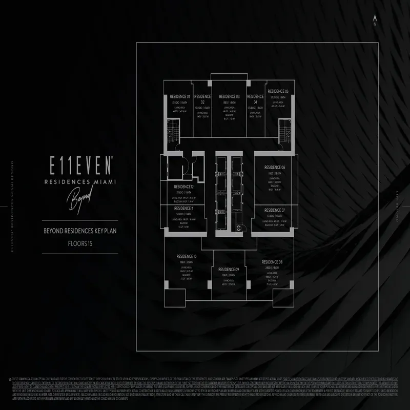 E11EVEN Club Residences Miami Beyond floor plan 6