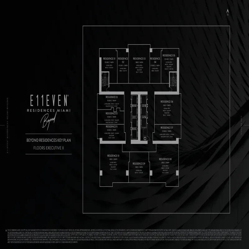 E11EVEN Club Residences Miami Beyond floor plan 7