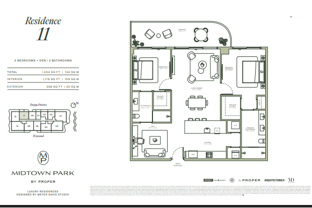 Midtown Park by Proper floor plan 7