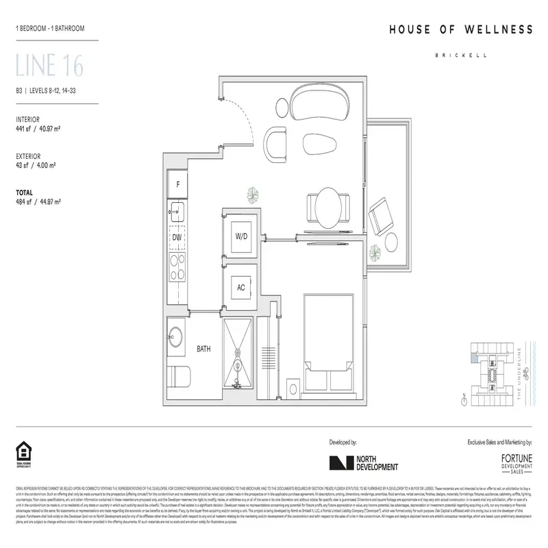 House of Wellness Brickell floor plan 2