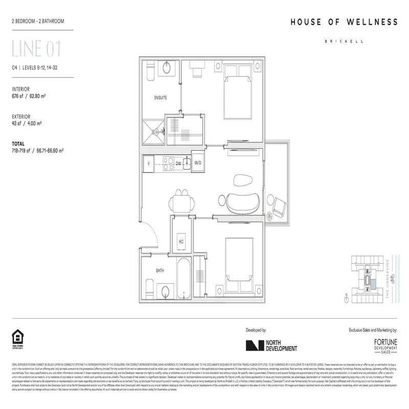House of Wellness Brickell floor plan 10