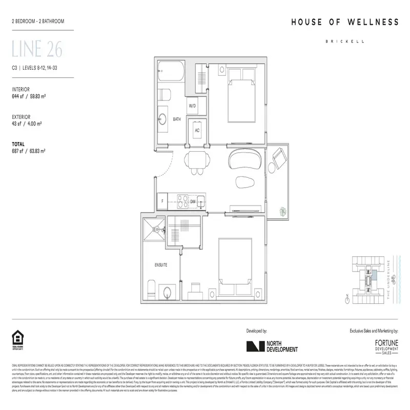 House of Wellness Brickell floor plan 15