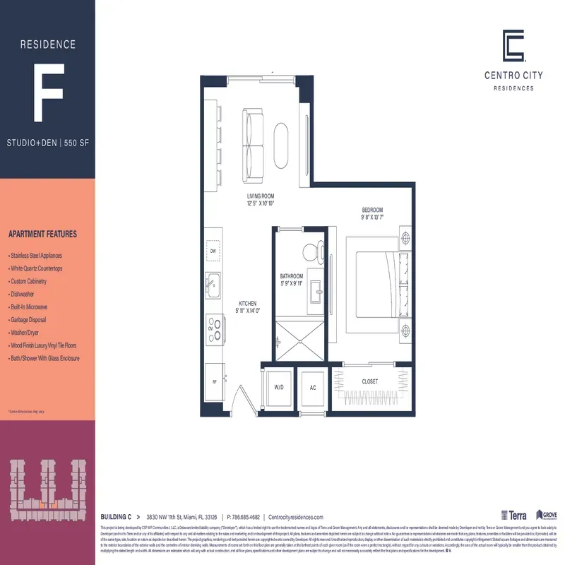 Centro City Residences floor plan 3