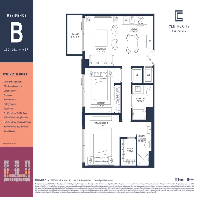 Centro City Residences floor plan 4