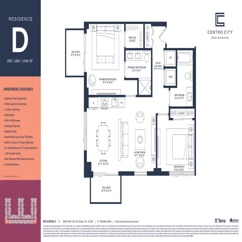 Centro City Residences floor plan 6