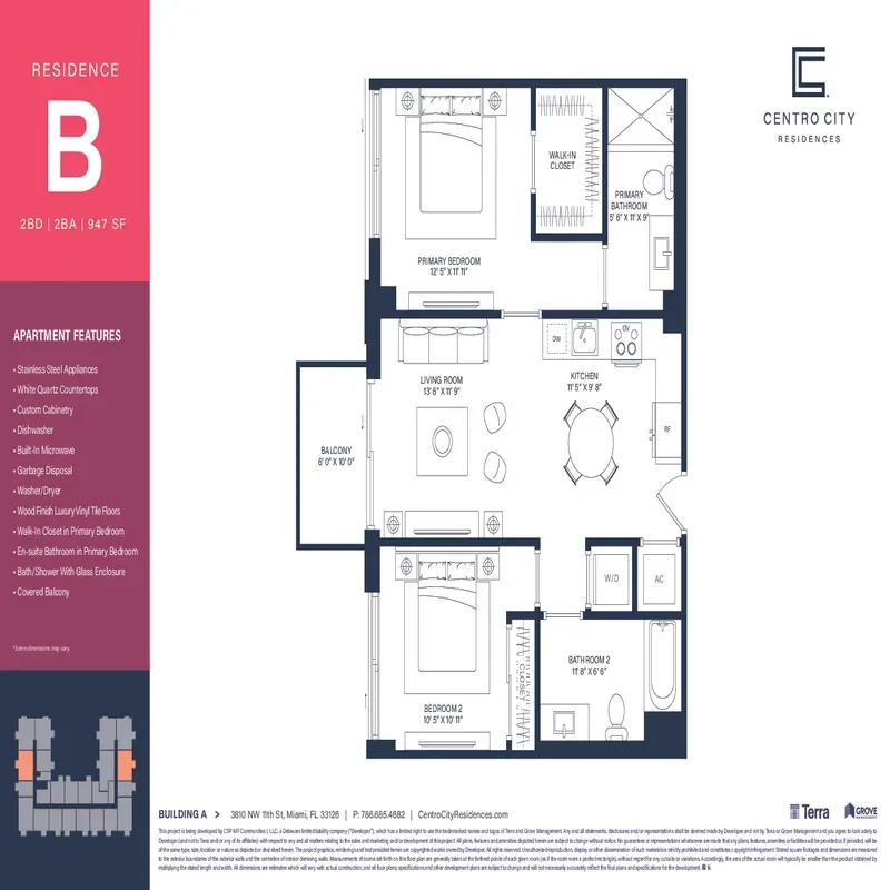 Centro City Residences floor plan 9