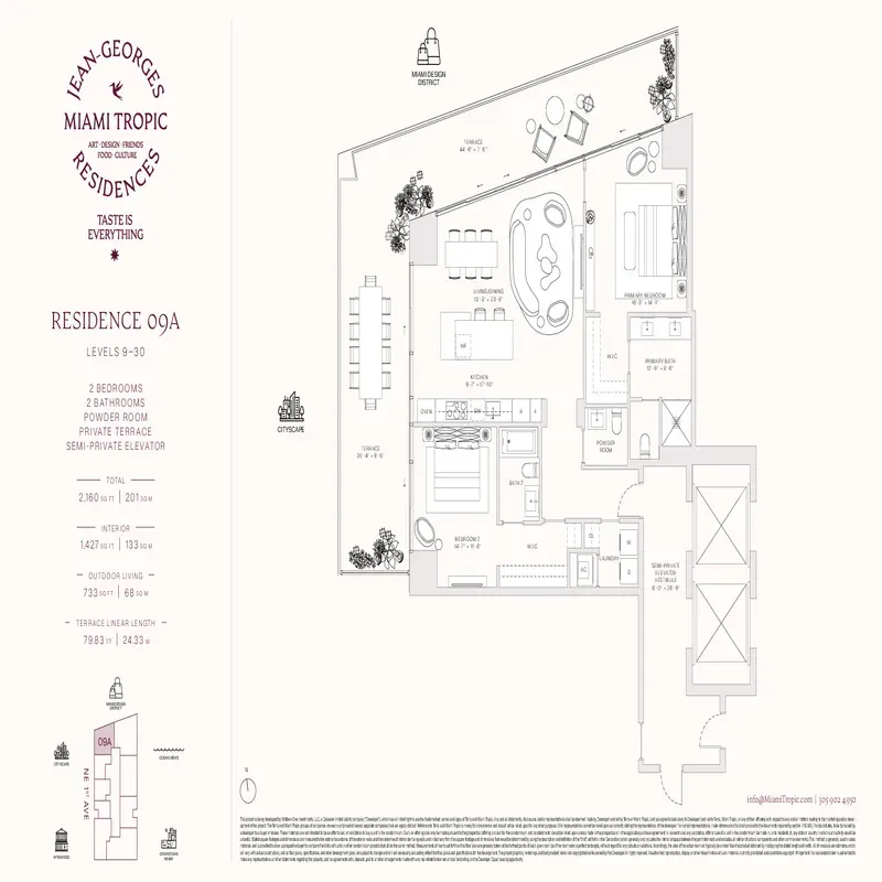 Jean-Georges Miami Tropic Residences floor plan 8