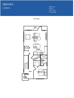 Luminara floor plan 1