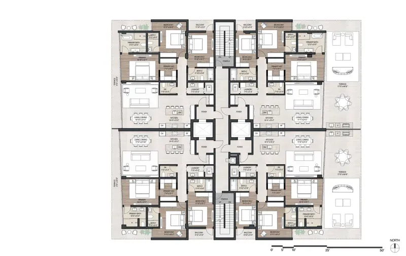 OPUS Coconut Grove floor plan 11
