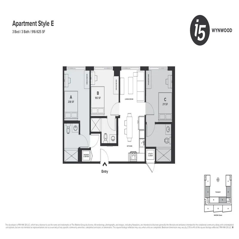 i5 Wynwood floor plan 1