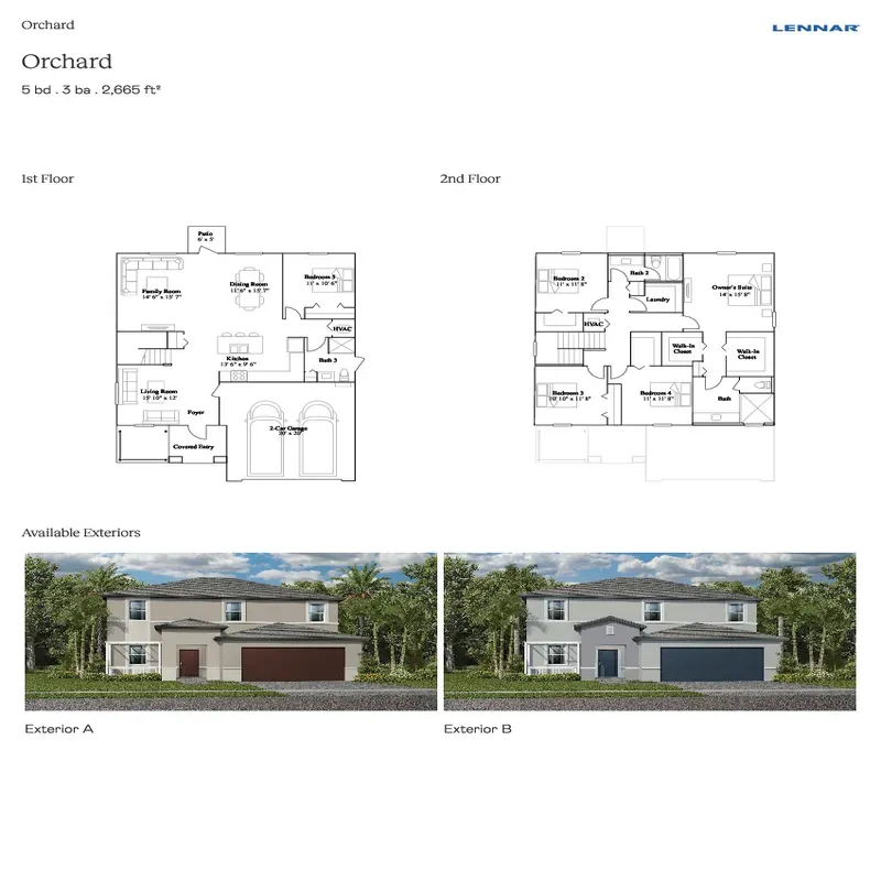 Acacia Groves floor plan 2