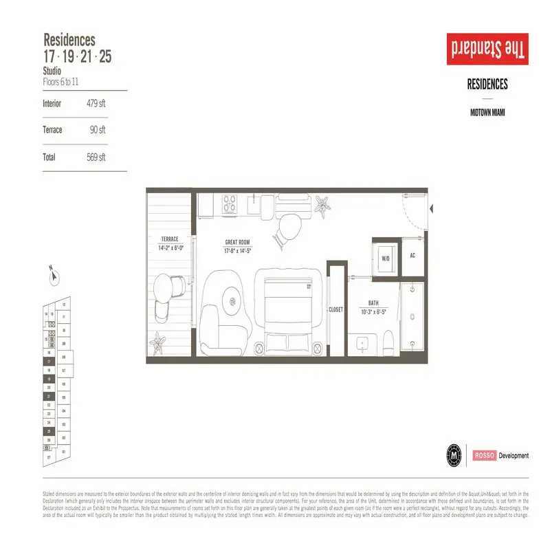 The Standard Residences floor plan 8