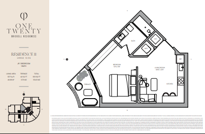 One Twenty Brickell Residences floor plan 6