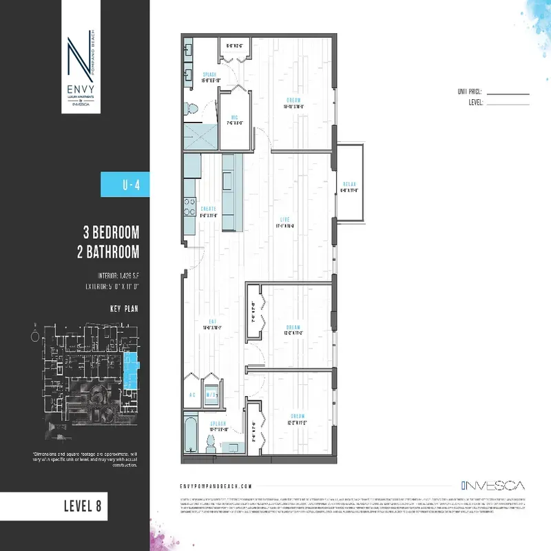 Envy Residences floor plan 1