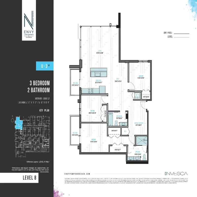 Envy Residences floor plan 2