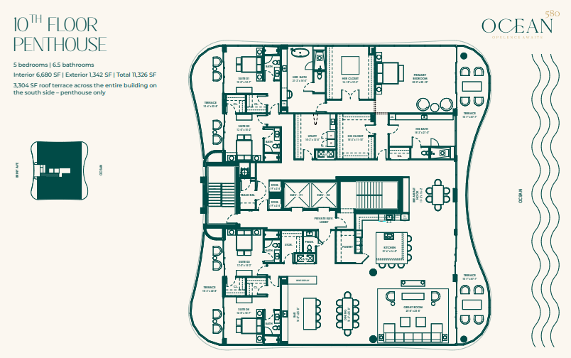Ocean580 floor plan 2