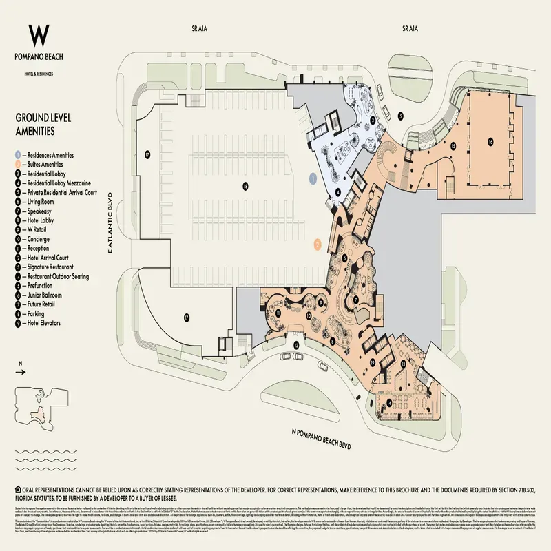 W Pompano Beach Hotel & Residences floor plan 2