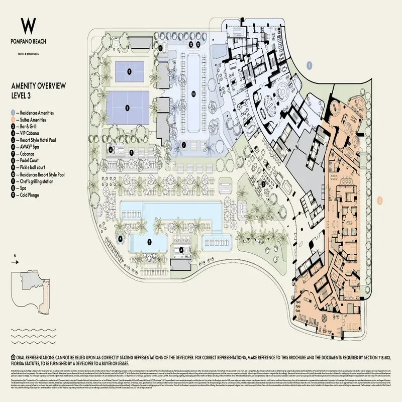 W Pompano Beach Hotel & Residences floor plan 4